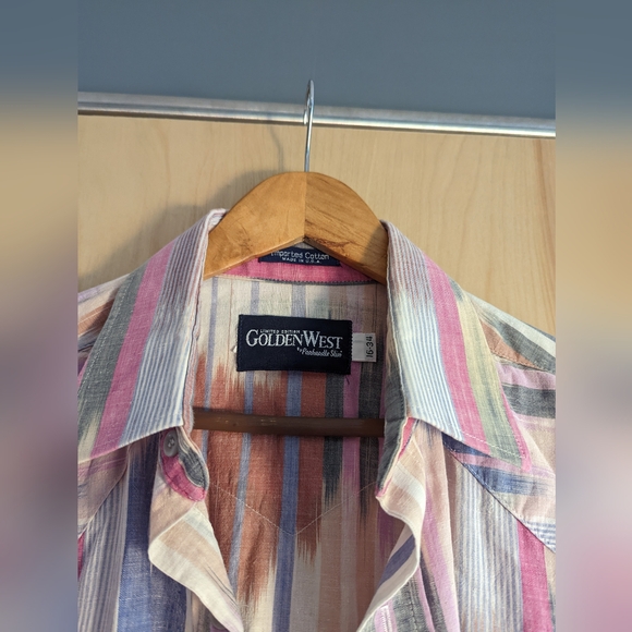 Golden West Western Shirt - Picture 3 of 4